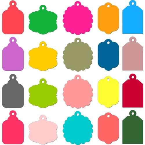 New Card, tag Wooden Die Scrapbooking C422-15 Cutting Dies Multiple Sizes Compatible With Most Die Cutting Machines