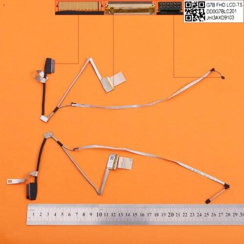 New LCD LED Video Flex Cable For HP 15-CW0017AU 15-CW0025AU 15-cs1007tx 1008 1009tx 40pin DD0G7BLC201