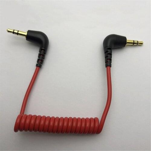 TRS to TRRS Adapter Connect Cable Microphone Wire for RODE sc7 VIDEOMIC GO VIDEO MICRO Recording on Adapter