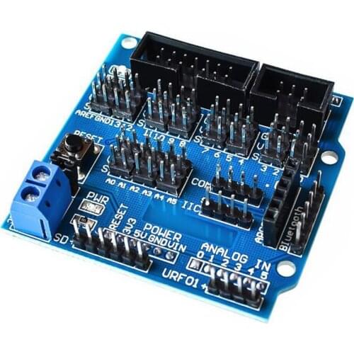 1 PCS Sensor Shield V5.0 Sensor Expansion Board Electronic Building Blocks Robot Accessories V5