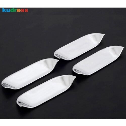 Fit For Suzuki Alto 2009 2010 2011 2012 2013 ABS Chrome Door Handle Bowl Door Handle Protective Covering Cover Trim Car Styling