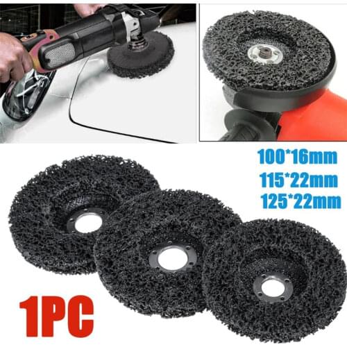 Flap Poly Strip Grinding Wheel Polishing Discs Paint Rust Remover Abrasive Clean For Angle Grinder