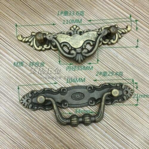 Special offer furniture component Hardware Accessories Semicircle handle Wooden drawer handles wholesale