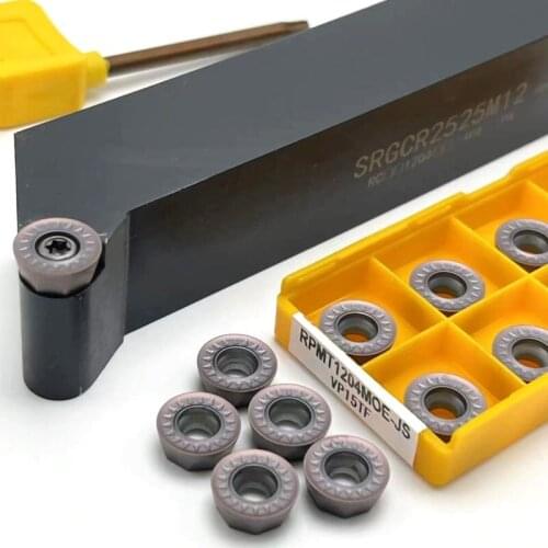 SRGCR2020K12 SRGCL2020K12 SRGCR2525M12 CNC lathe cutting accessories boring tool holder RPMT1204 VP15TF turning insert