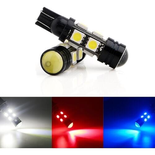 2PCS T10 LED W5W Bulbs 168 194 5050 8SMD White Auto Day Light Turn Signal Lamp Dome Reading License Plate Lights 12V