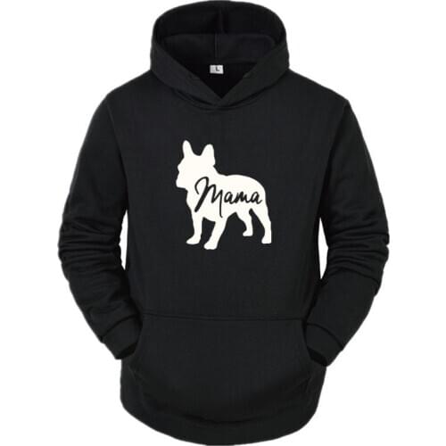 French Bulldog Clothing Dog Lover Gifts For Dog Owners Sweatshirt Dog Mom Shirt Pet Lover Animal Lover Mama Ladies Hoodie Tops