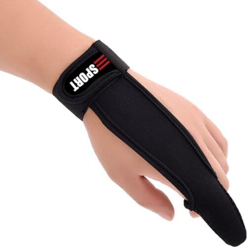 1Pc Non-Slip Single Finger Protector Outdoor Fishing Gloves One Finger Non-Slip Glove Stall Protector Sea Fly Carp Fishing Tools