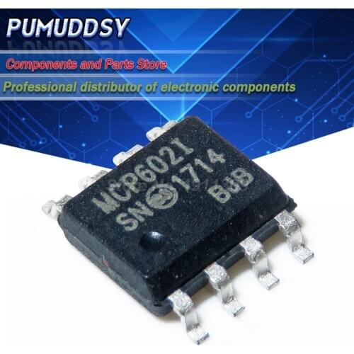 10PCS MCP602 MCP602I MCP602-I/SN SOP8 Operational Amplifier