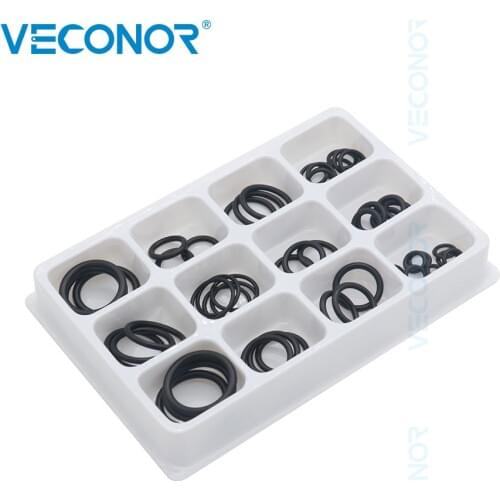 50Pcs Oil seal Rubber Ring 0-Ring Assortment for Plumbing Hydraulics Air and Gas Connection 12 Assorted Popular Size