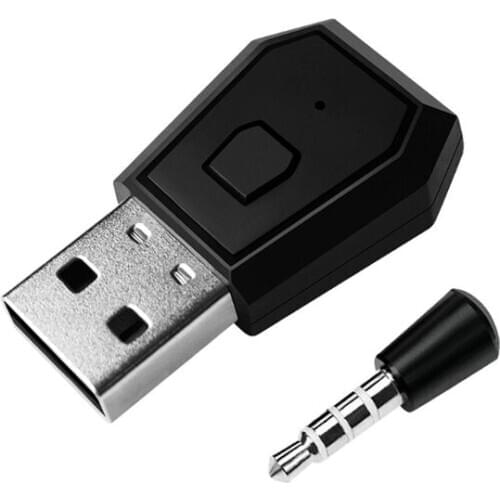 3.5mm Bluetooth 4.0 USB Dongle Wireless Adapter for PS4 Controller Headset Kit R9JB