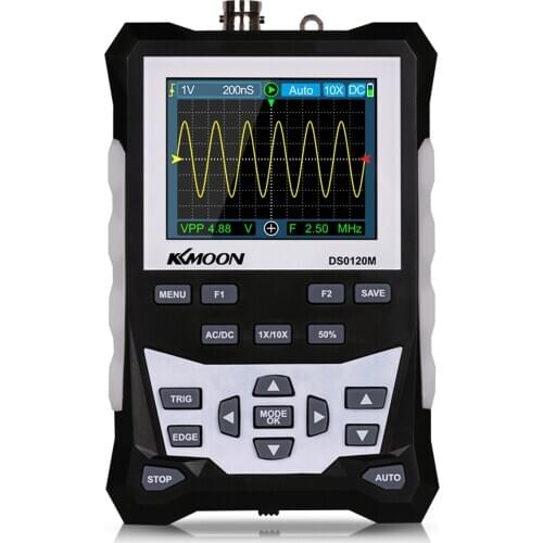 DS0120M 320x240 High Definition 2.4 Inch TFT Color Screen Digital Oscilloscope 120MHz Bandwidth 500MSa/s Sampling Rate Tool