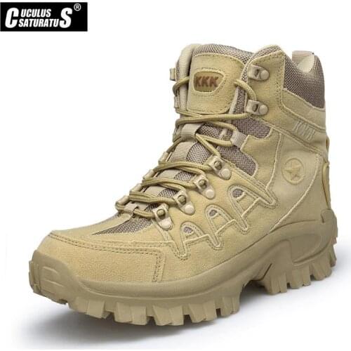 Cuculus Hiking Climbing Shoes Professional Hiking Boots Tactical Boots Outdoor Mountain Climbing Sports Sneakers 6003