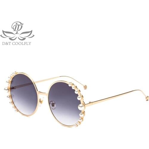 D&TCOOLFLY Women's Sunglasses Round