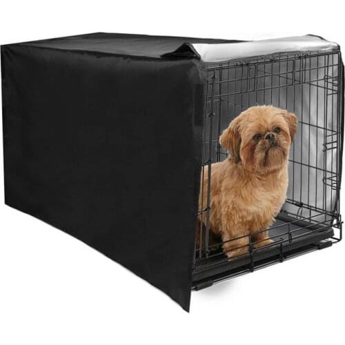 Dog Crates For Summer Outdoor Cat Crate Privacy Cover Windproof Dust Covers For Wire Pet Crate Kennel House Covers Cage Tent
