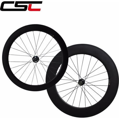 CSC 700 25 wide 38+50 50+60 50+88 60+88 Clincher Tubular Mixed size bike Carbon Cyclocross Wheels Bicycle Disc Brake 6 Bolt Hub