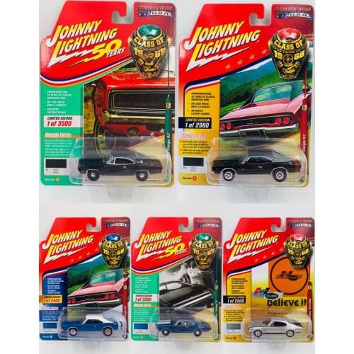 Johnny Lightning 1/64 Dodge Diecast Collection of Simulation Alloy Car Model Children Toys