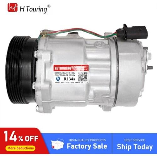 Sanden compressor sd7v16 for Volkswagen Beetle Golf Jettas Bettle 00-05 A3 1J0820803K 1J0820805 1J0820803L 1J0820803A 1J0820803F