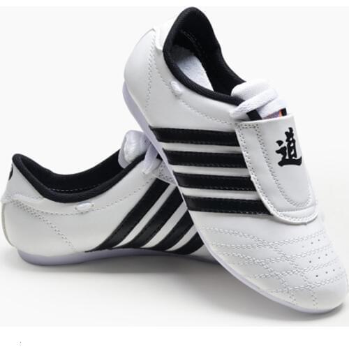 Taekwondo Shoes White Mens Sneaker Breathable Kung Fu Wushu Shoes Taichi Karate Martial Arts Wrestling Sneakers Kids Taekwondo
