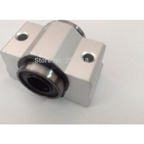 4pcs SCV12 SCV12UU SC12VUU 12mm linear bearing bush bushing SC12VUU with LM12UU bearing inside for CNC