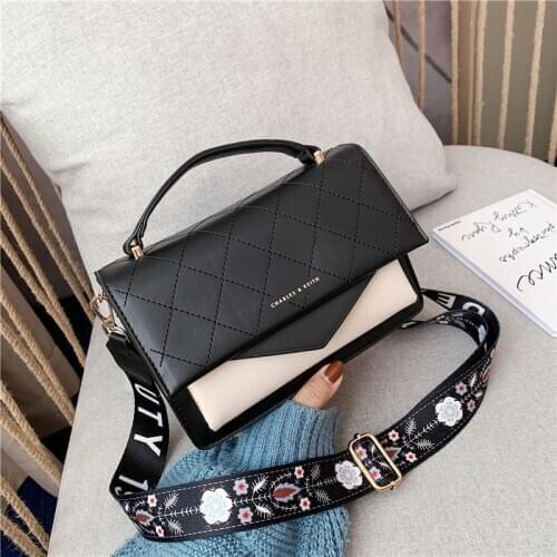 Fashion ladies shoulder bag 2021 new PU luxury design built-in zipper layer long shoulder strap party girl makeup messenger bag