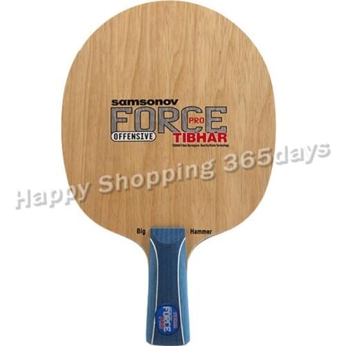 Original Tibhar SAMSONOV FORCE PRO table tennis blade table tennis rackets racquet sports fast attack with loop pure wood