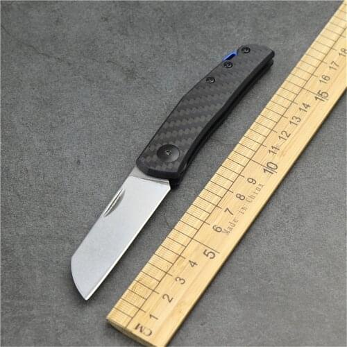 Zero Tolerance 0230 Outdoor camping portable folding knife D2 blade carbon fiber handle sharp EDC tool tactical folding knife