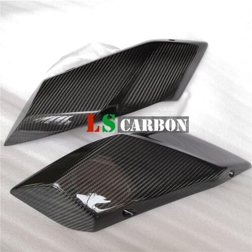 Full Carbon Fiber For Kawasaki H2 Motorcycle Accessories Seat Side Panels(Tail Side Panels)