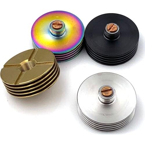 AtomizerBase 22mm 24mm 25mm DIY Connector Heat Dissipation Heat Sink Deck for 510 Tread Adapter RDA Mod