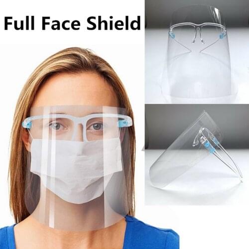 Adjustable Outdoor Safety Protective Shield Cover Glasses Cook Lady Clear Plastic Protect Oil Splashing Screen Cover