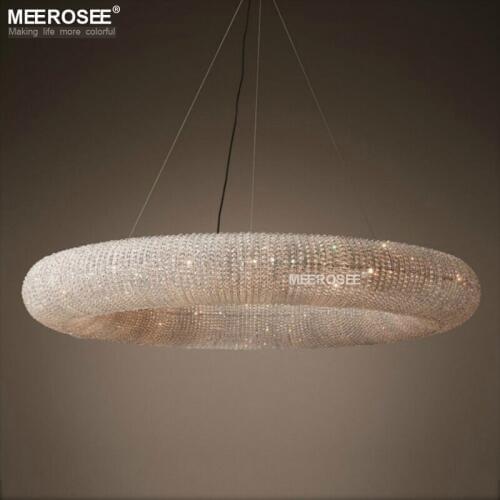 Luxury Crystal Pendant Light Fixture Large Luminaires Hanging Lighting for Restaurant Hotel Project Crystal Lamp Lamparas