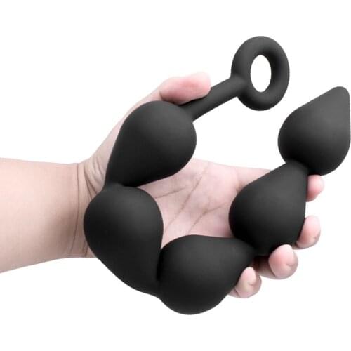 Silicone Prostata Massage Butt Plug Anal Balls Sex Toys for Woman Erotic Toy Big buttplug Anal Beads Dildo for Adult Gay Men L1