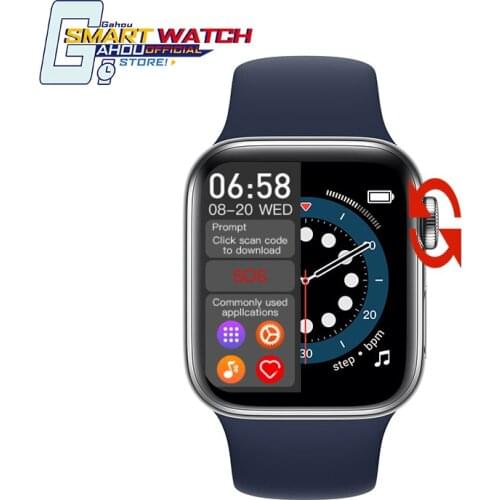 Smart Watch 2021 for men IWO Series6 T500+ pro Bluetooth Call Watches 44mm smartwatch for ios android PK iwo 13 iwo 12 iwo 9