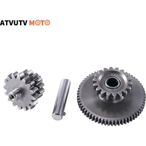 Motorcycle Engine Starter Gear Motor teeth 14T 16T 18T 62T For HONDA CG125 JH125 WY125 Motorbike ATV Quad Dirt Bike
