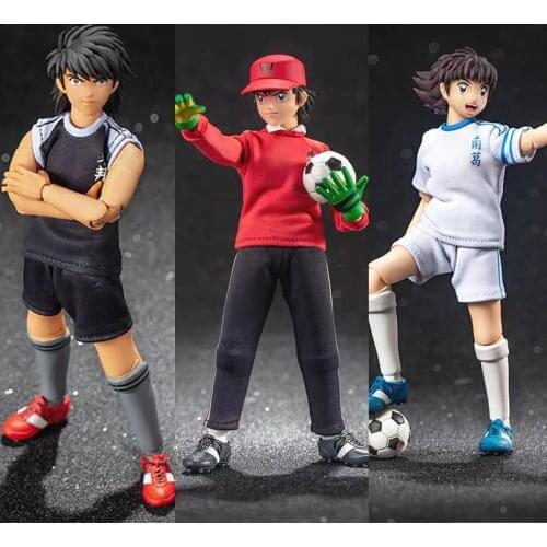 Wakabayashi Genzo DM Captain Tsubasa Ozora Tsubasa KojiroHyuga Action Figure SHF MODEL FANS Dasin Anime Model 942toy
