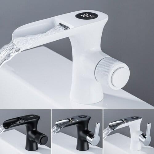 YCRAYS White Bath Mixers