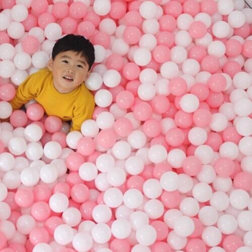 Funny Baby Children Swimming Pool Ball Environmental Marine Toy 100pcs Eco-Friendly Color Toy Soft Plastic Marine Ball