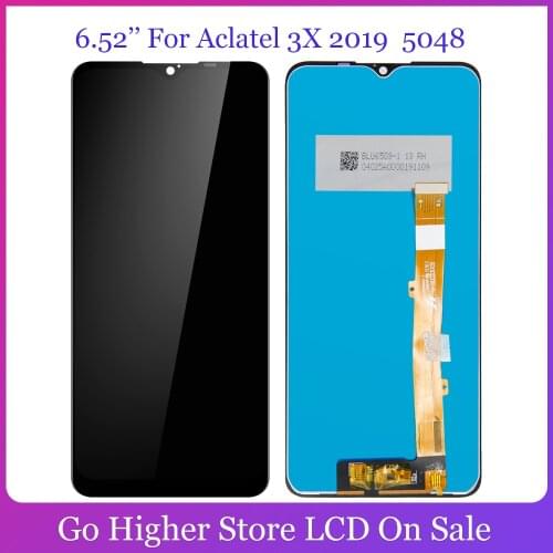 LCD For Aclatel 3X 2019 3X 2019 Lcd 5048 5048Y 5048U 5048 OT5048Y OT5048 LCD Touch Screen Digitizer Glass Assembly + Tools