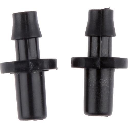 1/4Inch Plastic Watering Irrigation Gardening Hose Drip Nozzle fitting Connector Pack of 50 Home Garden Watering Tool Supply