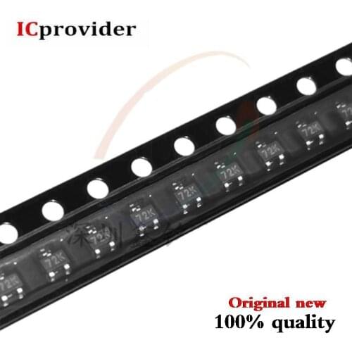 100pcs/Lot 2N7002 2N7002-7-F K72 Transistor SOT23 New