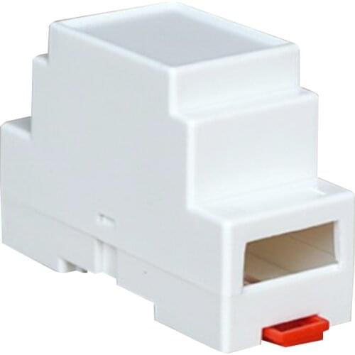88x37x59mm Plastic Electronics Box Project Case DIN Rail PLC Junction Box