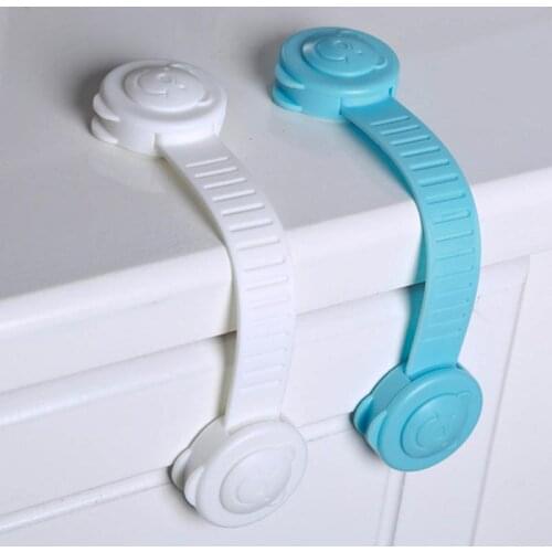 Child Safety Lock Adjustable Lock Baby Protection Baby Anti-pinch Multi-function Refrigerator Cabinet Door Cupboard Toilet
