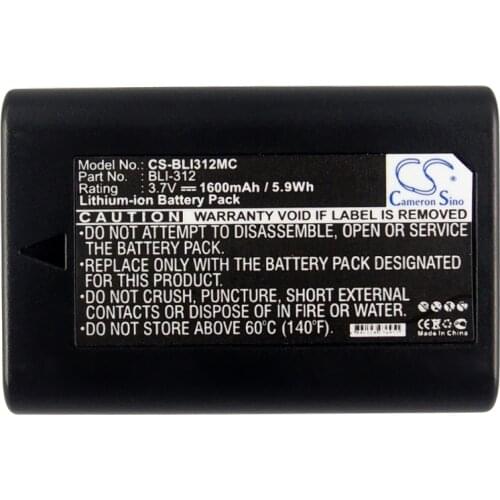 CameronSino for LEICA BM8 M8 M8.2 M9 14464 BLI-312 battery