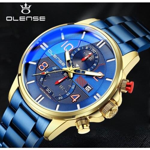 Watch Men Luxury Waterproof Stainless Steel Mens Watches Big Dial Analog Clock Male Luminous Quartz Wristwatches Montre Homme