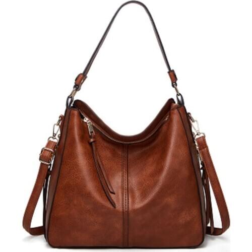 Ladies Hand Crossbody Bags PU Leather zipper Big Bag for Women Messenger crossbody Shoulder Bags ladies NEW