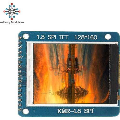 Diymore 1.8 Inch SPI Serial TFT 128x160 Pixels Display LCD Module Breakout ST7735R for Arduino 51 AVR STM32