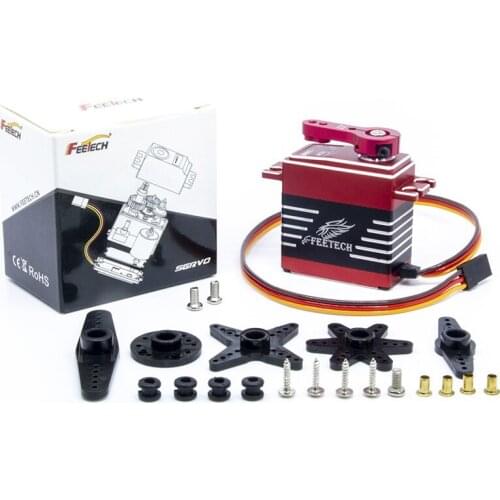 Feetech Waterproof servo 25KG 30KG 35KG High Speed Metal Gear Digital Servo Baja Servo 180 Degree for 1/8 1/10 Scale RC Cars