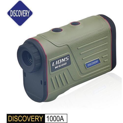 Discovery laser rangefinder 1000m hunting golf range finder Angle measuring Vertical distance measuring Speed measuring