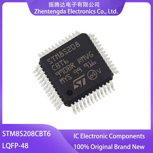 STM8S208CBT6 STM8S208CB STM8S208 LQFP-48 MCU