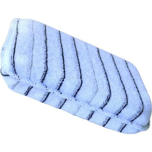 New Car Washing Cleaning Stripe Microfiber Cloth Sponge Pad Wax Polishing Tool