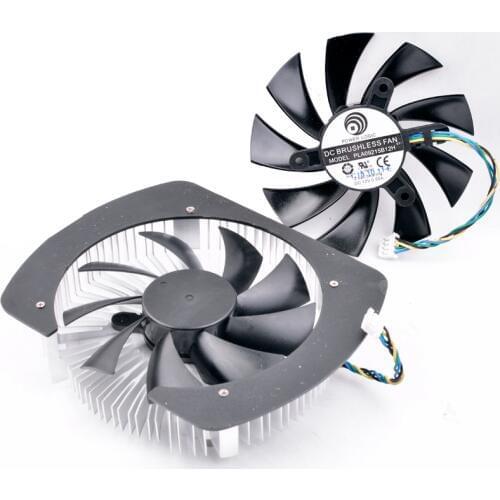 Brand new original PLA09215B12H 12V 0.55 4Pin Cooler Fan For MSI N460GTX N560GTX 570 580GTX HD6870 Fan Graphics Card Cooling Fan